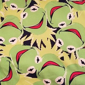 Kermit THE Frog Leggings Lularoe TC